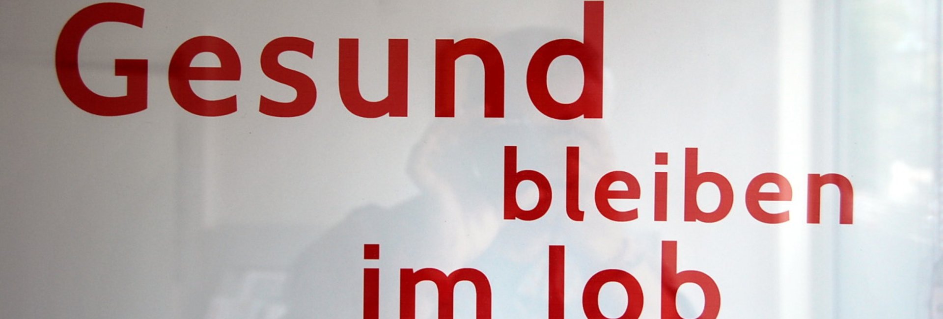 Spruch: Gesund bleiben im Job